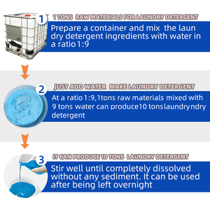 하이 퀄리티 맞춤형 상업용 세탁 세제 액체 공장 도매 저렴한 가격에 - Product Image 4