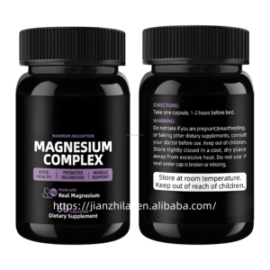 Suplementos nutricionales Complejo de magnesio con apoya la salud y la función neurológica - Product Image 2