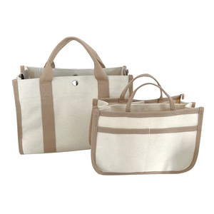 2025 coreano Ins moda mamá bolsa de lona de gran capacidad solo hombro bandolera multifuncional portabebés - Product Image 5