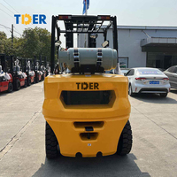 TDER LPG Tank für Gabelstapler 5 Tonnen LPG 5000kg Gabelstapler Teile LPG mit PSI 4.3 Motor