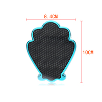 Nouvelle Râpe à Pied Professionnelle Tendance pour Pédicure, Soin des Pieds, Lime à Pied en Verre Portable en Forme de Coquille, Lavable, Éliminateur de Callosités