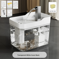 Distributeur d'eau automatique silencieux pour animaux de compagnie 1,5 L OEM ODM, fontaine à eau pour chat, produits pour chats