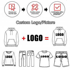 เสื้อสเวตเชิ้ตปักลายโอเวอร์ไซส์สำหรับผู้ชายเสื้อวินเทจฟอกสีกรด - Product Image 6