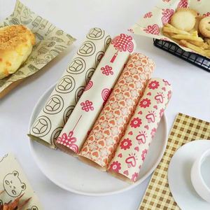 Papel Encerado Personalizado para Envolver Alimentos, Papel Antigrasa para Envolver Sándwiches y Productos de Repostería - Product Image 1