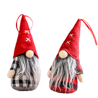 Offre Spéciale : Peluche Gnome Renard Rudolph Personnalisée, Douce et Classique avec Chapeau Rouge – Ornement en Peluche Renard Rudolph