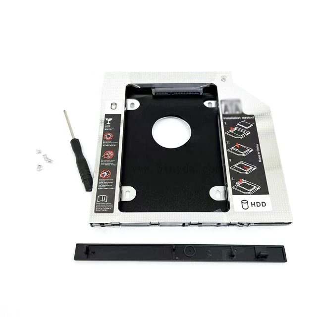 HDD Caddy 12.7mm 9.5mm SATA 3.0 2.5 SSD Hard Disk Drive Case HDD Box Enclosure Case