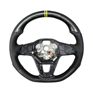 Volante Personalizzato in Vera Fibra di Carbonio per Volkswagen Vw <span class=keywords><strong>Golf</strong></span> <span class=keywords><strong>8</strong></span> GTI R Accessorio Auto di Alta Qualità - Product Image 5