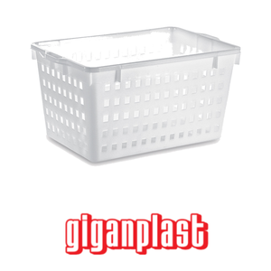 Cesta Fornai Traforata Apilable Giganplast 63 x 45 x 35 h cm, Suministros para Catering, Venta al por Mayor de Artículos para Restaurantes - Product Image 4