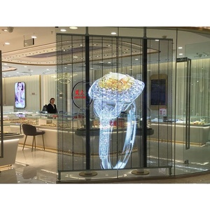 Holografisch Gebouw Led Transparant Display Glazen Raam Geleid Videomuur Helder Doorzichtig - Product Image 2