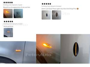 2 Piezas de Luces Intermitentes LED Dinámicas para Toyota Yaris COROLLA Auris Mk1 E15 RAV4 Mk3 Mk2 P9, Luces Indicadoras Laterales - Product Image 6