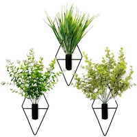 GREANER Lot de 3 bacs à plantes en plastique de 16x3,8 pouces pour usage intérieur/extérieur - Pots de style jardin pour herbes, cactus et légumes (Blanc)