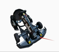 Châssis de kart électrique rotomoulé avec télécommande