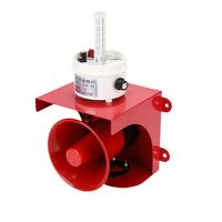 Haut-parleur d'alarme sonore et lumineuse industrielle populaire 12v télécommande sans fil 220V sirène haute puissance klaxon marin 380V