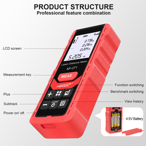 Misuratore di distanza <span class=keywords><strong>laser</strong></span> personalizzazione NOYAFA da 50 metri a 120 metri area di lunghezza misurazione del volume calcolo telemetro <span class=keywords><strong>Laser</strong></span> - Product Image 2