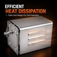 Moteur de rôtissoire électrique CE 15W, 3 tr/min, couple 50-70 KGF.CM, AC 220-240V/110-120V, pour agneau, cochon, bœuf entiers