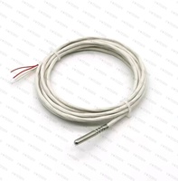 Sensor de Temperatura RTD PT100 con Terminal de Anillo, Sonda de Acero Inoxidable 316, IP68 para Equipos Industriales