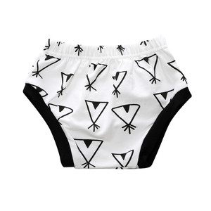 <span class=keywords><strong>Pantaloncini</strong></span> Casual per Neonati all'Ingrosso, Shorts Estivi in Cotone a Triangolo, Morbidi e Traspiranti con Stampe Cartoon, Pantaloni con Ampio Spazio per il Pannolino e Vita Elastica - Product Image 3