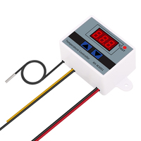 Contrôleur de température numérique LCD XH-W3001 Régulateur thermique Thermostat 220V 10A avec capteur NTC