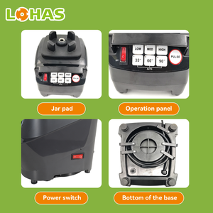 Mixeur Plongeant Électrique Multifonction Lohas : Batteur, Hachoir et Mélangeur pour Soupes, Purées et Repas Bébé – L'Outil de Cuisine Indispensable - Product Image 3