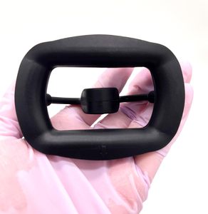 Ouvre-bouche et rétracteur de joue dentaire en silicone élastique réutilisable pour le blanchiment des dents à domicile (noir) - Product Image 2