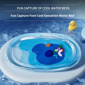 Şişme köpek su yatağı 2025 kalınlaşmış duyusal su Paly Mat Anti-Scratch tasarım sıkılmış kapalı kediler için Pet su yatağı - Product Image 3