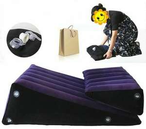 <span class=keywords><strong>Sex</strong></span> Cushion Set 2Pcs <span class=keywords><strong>Sex</strong></span> Aid Rampa Sofá Inflável Travesseiro Supportive <span class=keywords><strong>Wedge</strong></span> Posture Almofada Brinquedos Body Support Pad para Casais % - Product Image 5