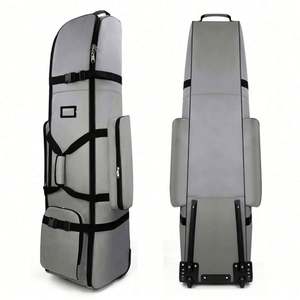 Bolsa de Viaje de Golf Profesional Personalizada al por Mayor 2025, Fabricada con Poliéster 900D Engrosado, Tejido Impermeable de Alta Calidad con Ruedas - Product Image 1