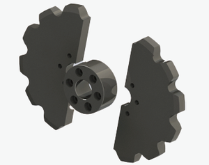 Durabilidad robusta Fácil de instalar Piñones segmentarios de cadena de mina para Transporte minero subterráneo - Product Image 3