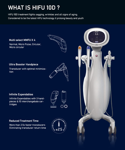 Appareil de beauté vertical à ultrasons pour le visage et le corps, machine de raffermissement et de remodelage de la peau avec 3 poignées et plusieurs cartouches pour <span class=keywords><strong>spa</strong></span> - Product Image 3