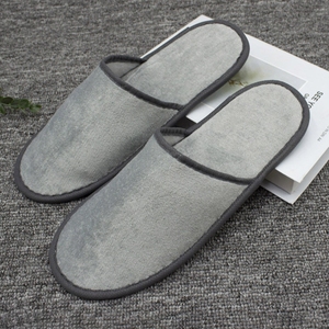 Pantoufles d'intérieur de luxe à bout ouvert pour hôtels, style chaud pour l'hiver <span class=keywords><strong>et</strong></span> l'été pour les invités - Product Image 3