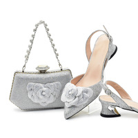 Ensemble Chaussures et Sac 2026 OEM ODM pour Femme, Mode Talon Haut, Design Assorti Élégant, Vente en Gros