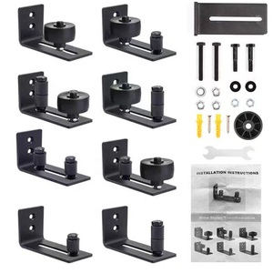 Guide <span class=keywords><strong>de</strong></span> sol pour <span class=keywords><strong>porte</strong></span> coulissante <span class=keywords><strong>de</strong></span> grange, design encastré, montage mural, rouleau inférieur réglable, plat, anti-rayures, quincaillerie pour <span class=keywords><strong>porte</strong></span> <span class=keywords><strong>de</strong></span> grange - Product Image 3