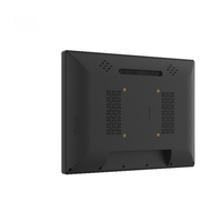 Écran d'affichage numérique de bureau AUO 18,5 pouces, lecteur publicitaire, moniteur LCD, cadre en plastique, couleur noir/argent, écran tactile, magasin de détail