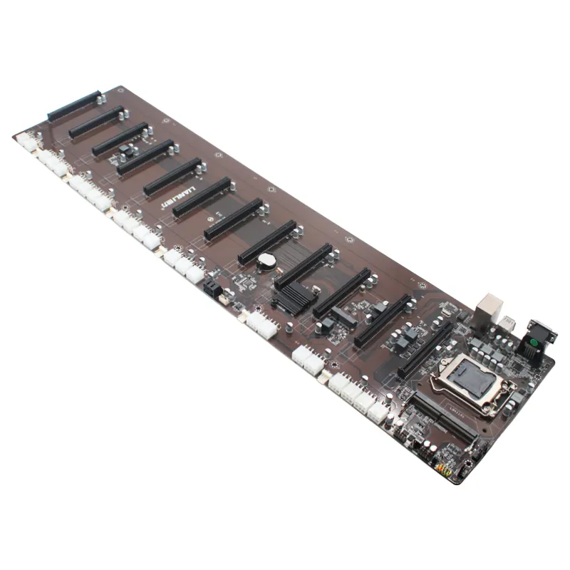 Server Motherboard B250 Dual Cpu Motherboard Gaming 32GB Motherboard dengan prosesor