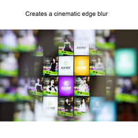 Filtre FX en verre OEM/ODM 77 mm avec effets spéciaux, filtre d'objectif de caméra à mise au point centrale 49-82 mm
