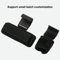 Sangles de levage en néoprène robustes avec protection ergonomique de la paume et support de poignet auto-agrippant pour l'entraînement de force et les soulevés de terre