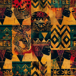 Tissu en coton Ankara imprimé à la cire africaine Accra de qualité supérieure pour vêtements traditionnels, vêtements et accessoires à la mode - Product Image 1