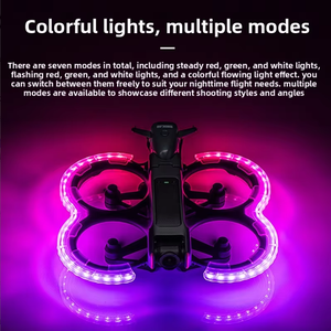 Anneau de protection anti-collision lumineux <span class=keywords><strong>STARTRC</strong></span> en matériau PC pour drone <span class=keywords><strong>Avata</strong></span> 2, accessoires pour drone - Product Image 3