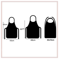 Tabliers de barbecue jetables personnalisés en tissu non tissé pour adulte bavoirs à nouer avec impression de logo lavables pour les vêtements