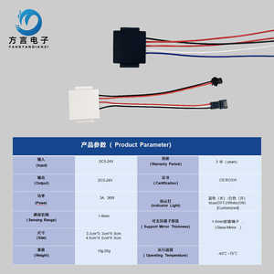 12V 5A 60W Smart <strong>Led</strong> Light Bathroom Stepless <strong>Dimming</strong> CCT Mirror Bath <strong>Touch</strong> Sensor Switch - Product Image 4