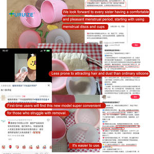 सबसे विश्वसनीय चिकित्सा ग्रेड सिलिकॉन अवधि कप आराम से सिलिकॉन रिप्रयोज्य मासिक धर्म कप - Product Image 4