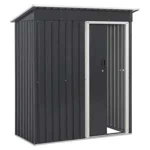 Outdoor House Gardens Tool Tool Shed Hot Sale Metal Shed Galvanized Steel Sheds Anthracite Storage Metal Waterproof Storage Box