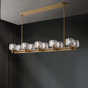 Hiện đại đôi đầu trong nhà tường đèn treo tường ánh sáng tối giản cơ thể đồng dẫn đèn lịch thi đấu cho phòng khách hoặc phòng ngủ - Product Image 2