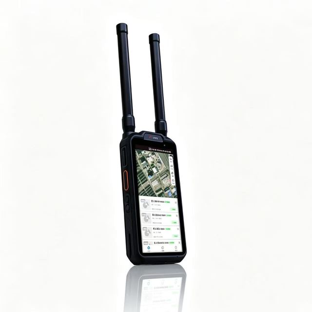 3KM Networkable Handheld RF Anti-UAV Scanner 3s Fast Response Remote ID Decoding Drone Intruder Detection Alarm System