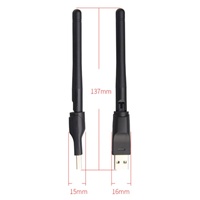 Adaptador WiFi USB Externo Mediatek MT7601 de 150Mbps con Antena para Laptop, PC, TV Box