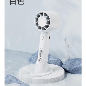 T10 <b>Mini</b> Fan With Base USB Rechargeable Bladeless Portable <b>Desk</b> Fan - Product Image 5