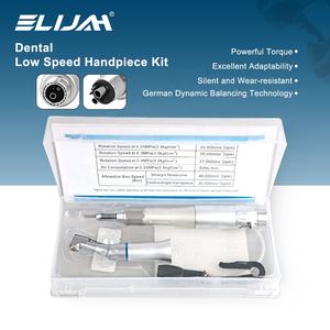 Vendita calda a bassa velocità Kit Handpiece dentale con 4 fori E 2 fori a basso rumore rettilineo & <span class=keywords><strong>Contra</strong></span> angolo E tipo di connessione per uso clinico - Product Image 6