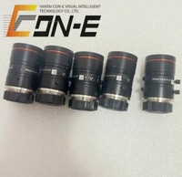 Objectif de caméra industrielle HIKROBOT MVL-HF2524M-10MP 25mm F2.4 10MP à focale fixe en aluminium avec monture C, haute résolution pour vision industrielle M27