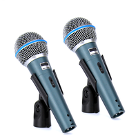 Microphone filaire professionnel JINJUE pour karaoké, scène, microphone dynamique bon marché, microphone filaire portable pour karaoké, diffusion en direct