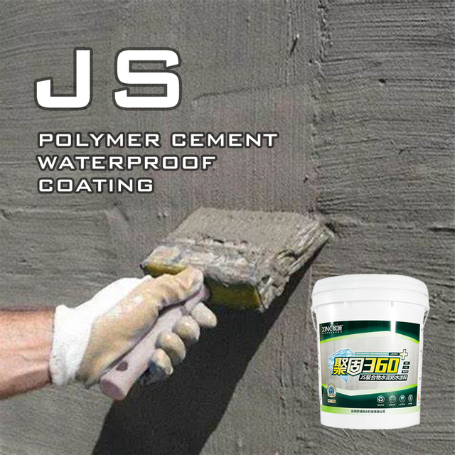XINC High Performance Acrylic Cement Polymer Waterproof Coating for Indoor Swimming Pool 20kg Liquid + 25kg Powder Grey CE